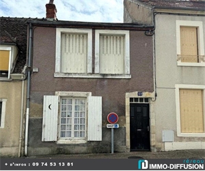 maison de ville à la vente -   18200  SAINT AMAND MONTROND, surface 75 m2 vente maison de ville - UBI437661413